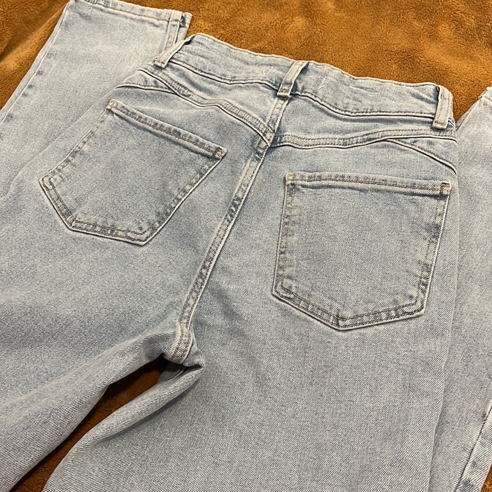 High rise mom jeans